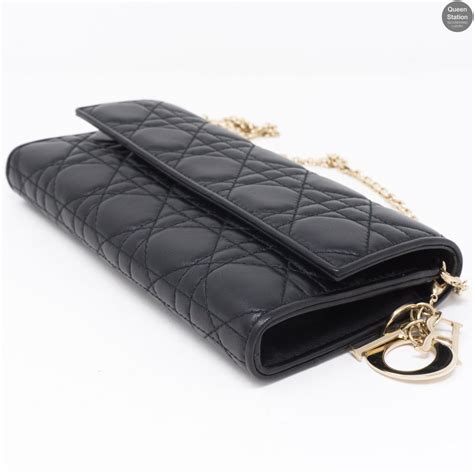 christian dior zipper wallet|Christian Dior wallet on chain.